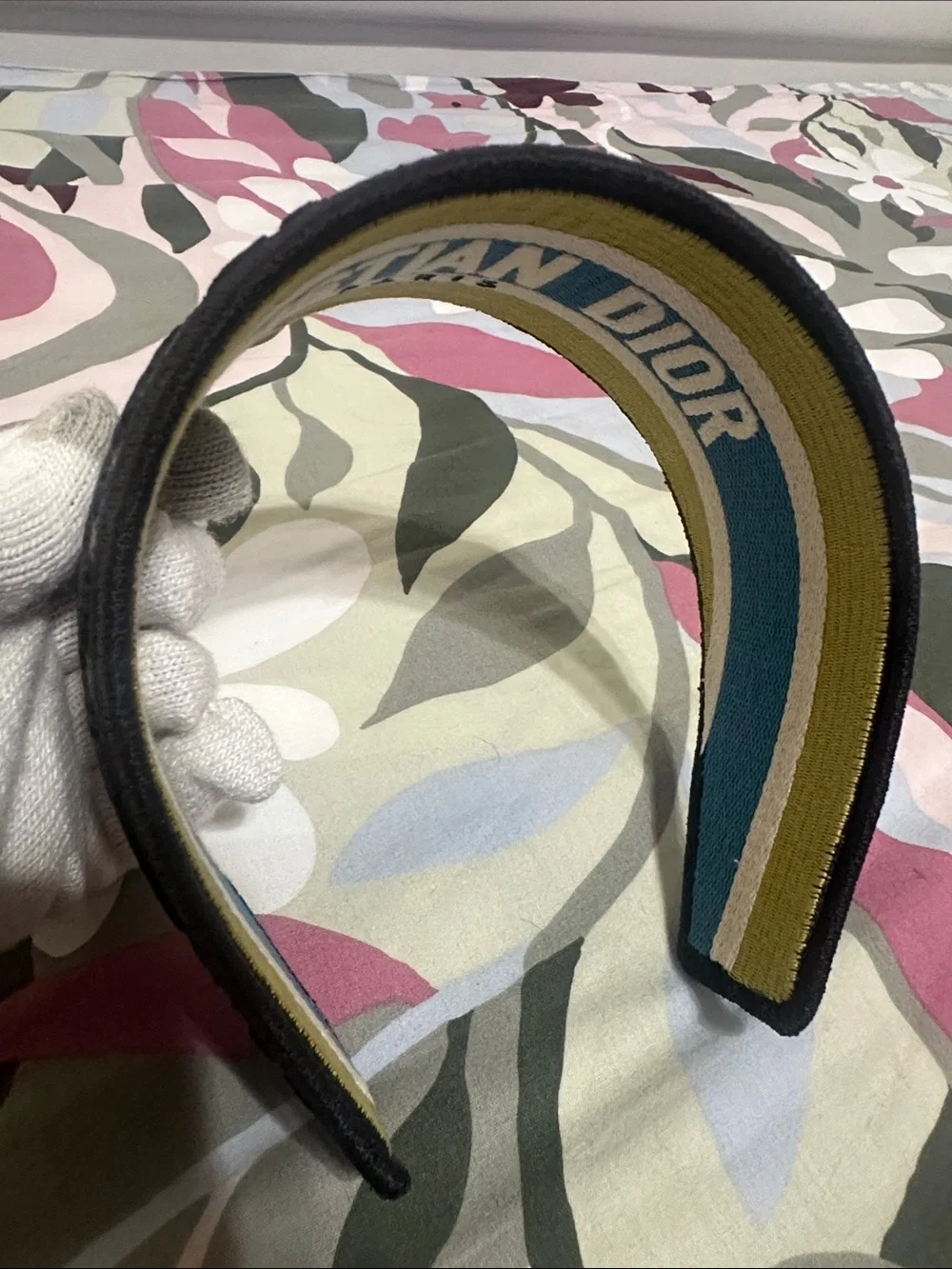 Dior headband bold